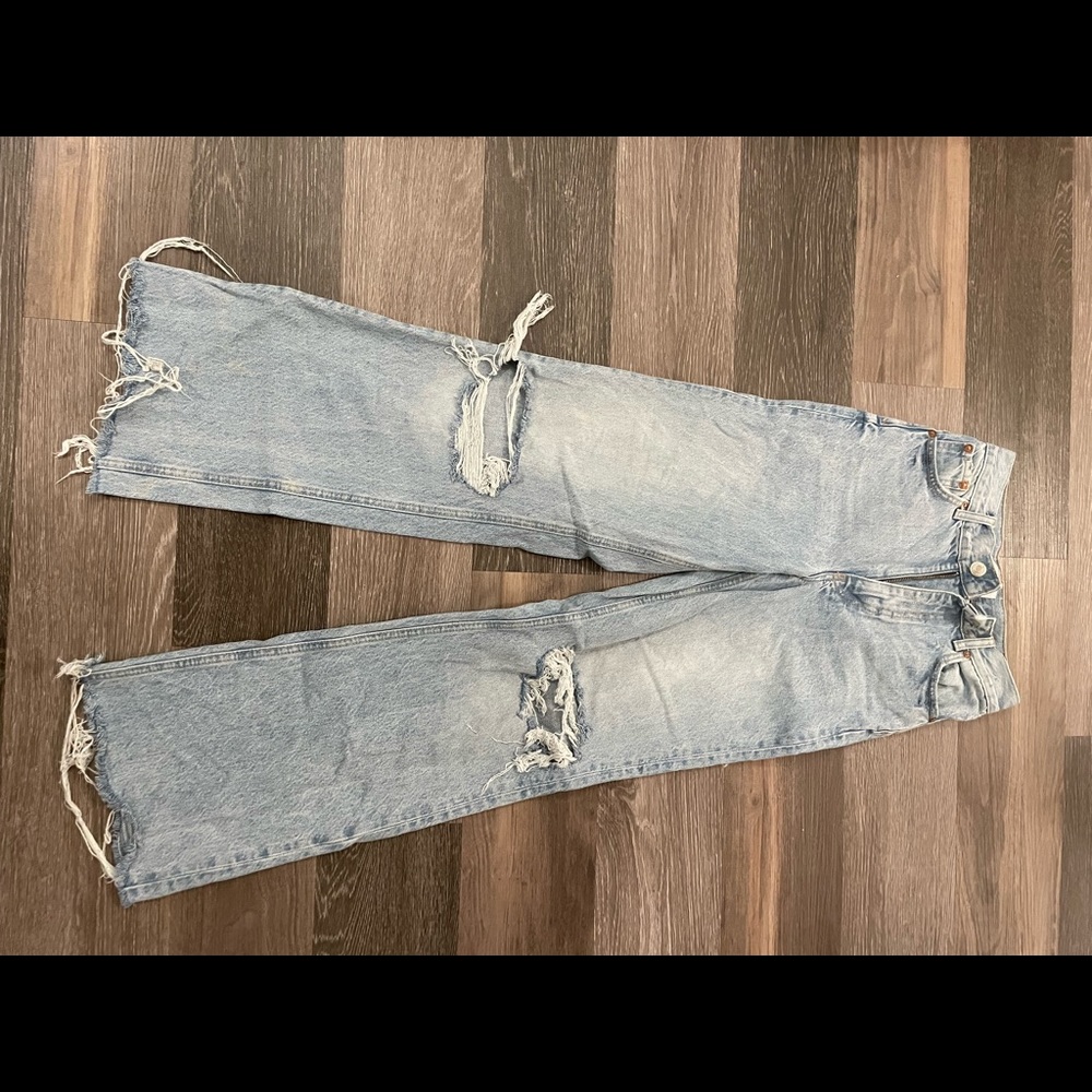 Zara Distressed Jeans.